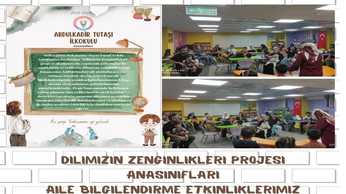 Dilimizin Zenginlikleri Projesi: Aile Bilgilendirme Etkinlikleri Gerçekleştirildi!